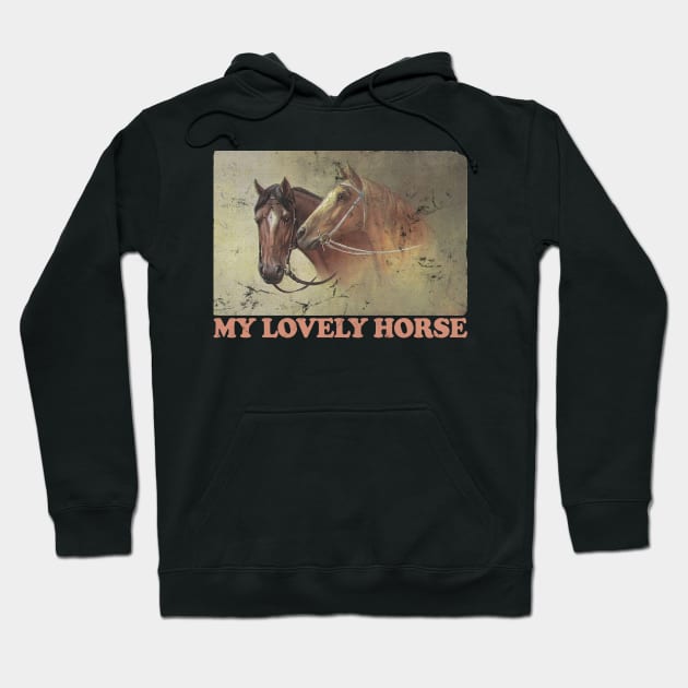 My Lovely Horse Hoodie by DankFutura